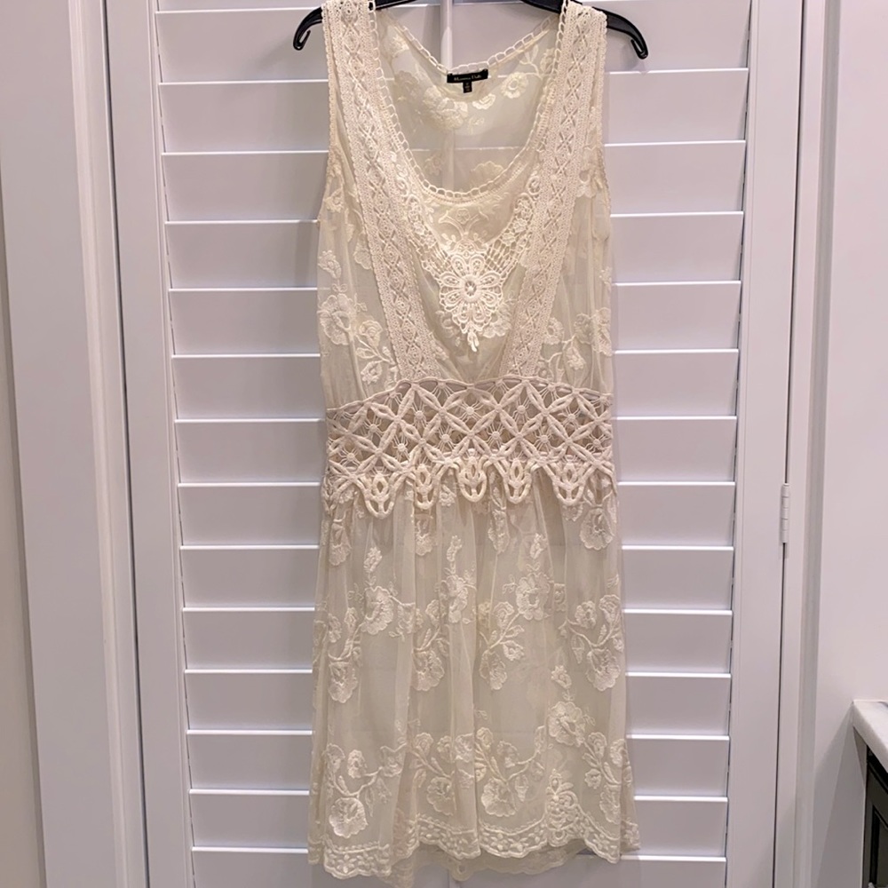 Massimo Dutti Lace Cover Up